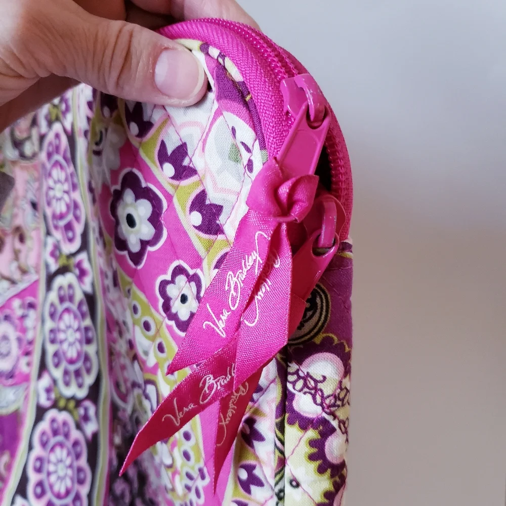 Vera Bradley Pink Paisley Print Laptop Case